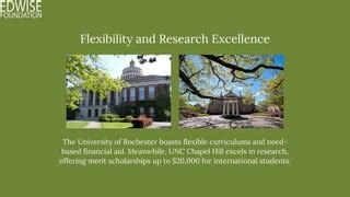 Academic Excellence and Flexibility