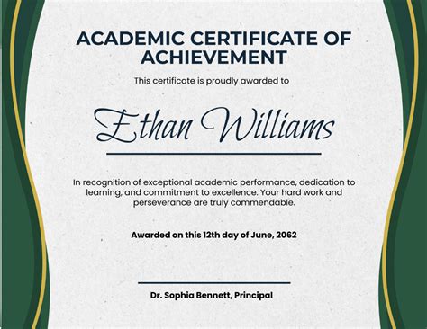 Academic Excellence and Recognition