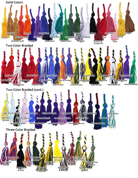 Academic Honors Cords