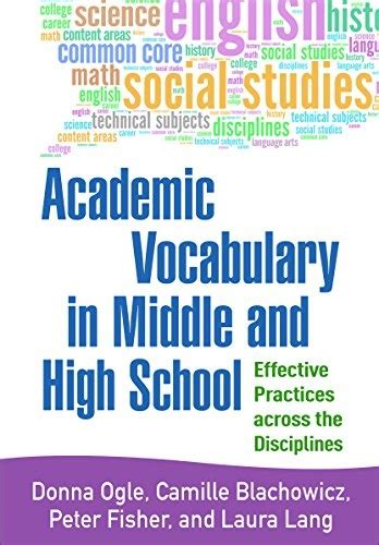 Academic Vocabulary in Middle and High School Effective Practices across the Disciplines PDF