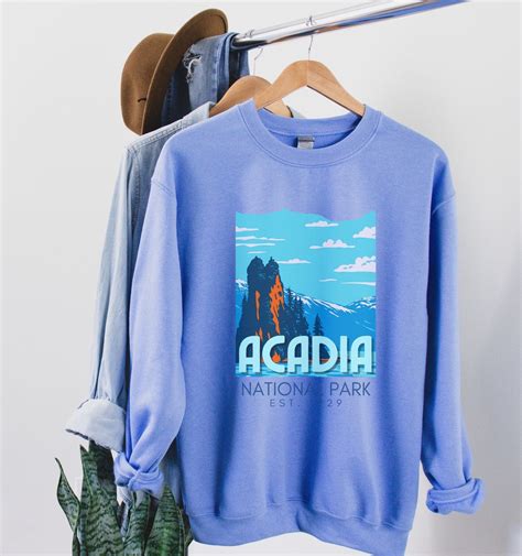 Acadia National Park Sweatshirt: A Timeless Fashion Statement