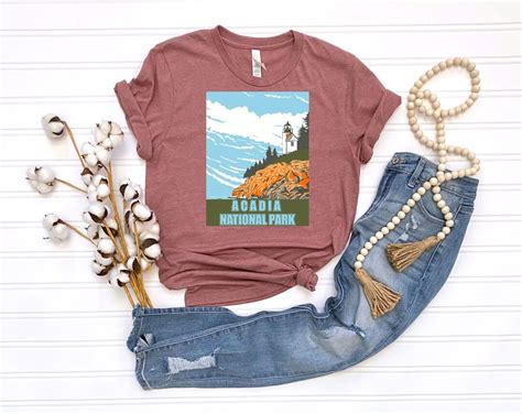 Acadia National Park T-Shirts: A Captivating Collection for Nature Enthusiasts