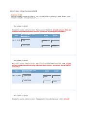 Acc 291 Week 3 Wiley Plus Answers Doc