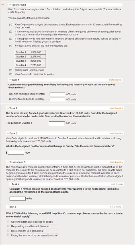 Acca Examination Papers And Answers Doc