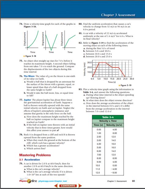 Accelerated Motion Chapter Assessment Answers Kindle Editon