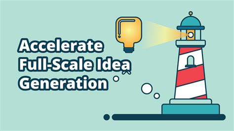 Accelerates Idea Generation: