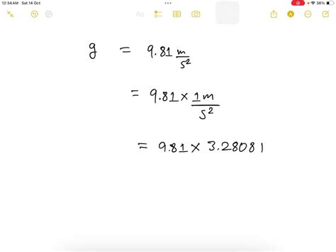 Acceleration of Gravity: 32.17405 Feet Per Second Squared