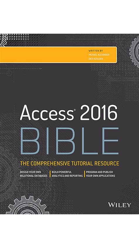 Access 2016 Bible Kindle Editon