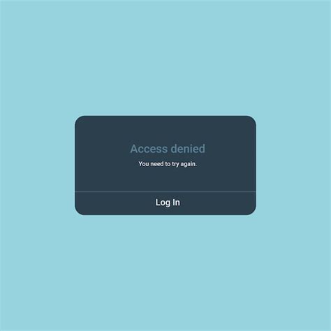 Access Denied Page Html Template Free Download
