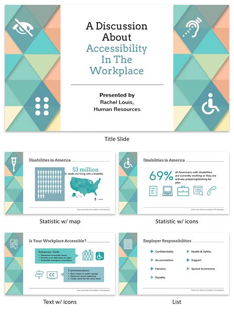 Accessible Powerpoint Templates