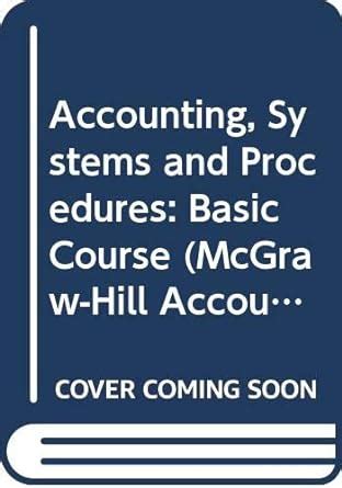 Accounting, Systems and Procedures Basic Course Epub