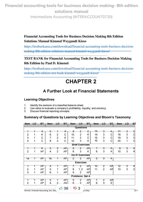 Accounting, Working Papers, Vol. 2 Tools for Business Decision Making Doc