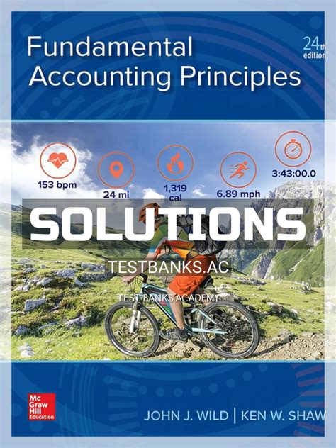 Accounting 24th Edition Solutions Manual Kindle Editon