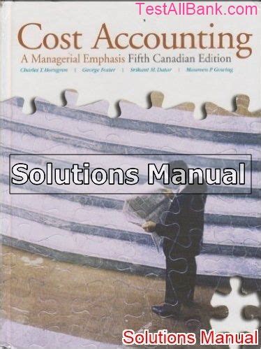 Accounting 5th Edition Horngren Solutions Manual Reader