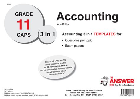 Accounting Grade 11 Caps Exams With Answers Pdf Reader