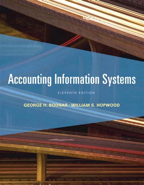 Accounting Information Systems 11th Edition Bodnar Answer PDF