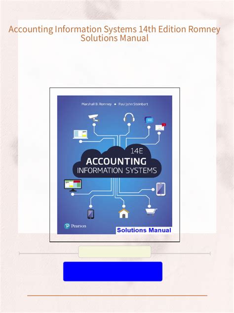 Accounting Information Systems Romney Chapter 3 Solutions Epub