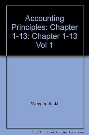 Accounting Principles Chapters 1-13 PDF