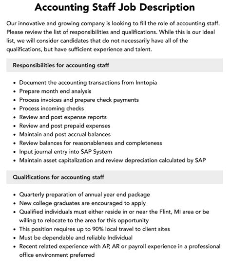 Accounting Staff: Duties, Responsibilities, and How to Become One