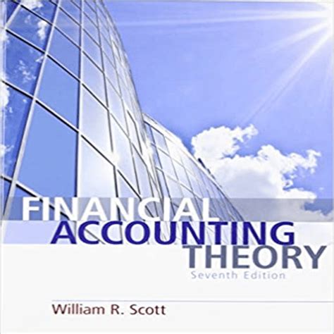 Accounting Theory Scott Solution Manual Reader