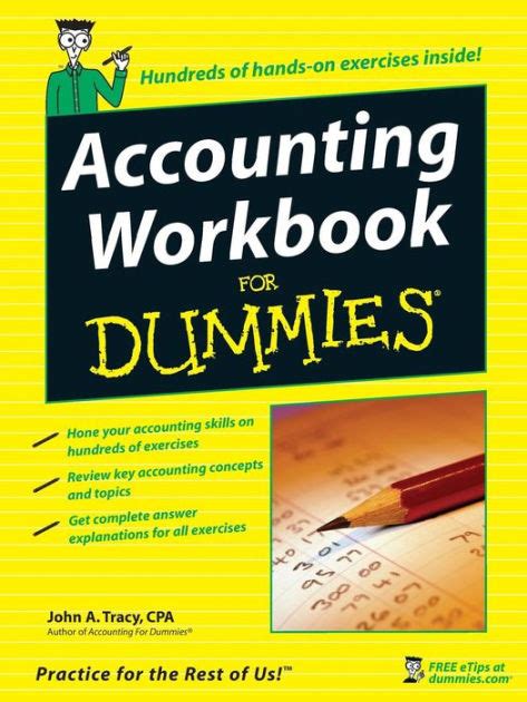 Accounting Workbook For Dummies Kindle Editon
