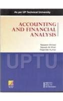 Accounting and Financial Analysis UPTU Kindle Editon