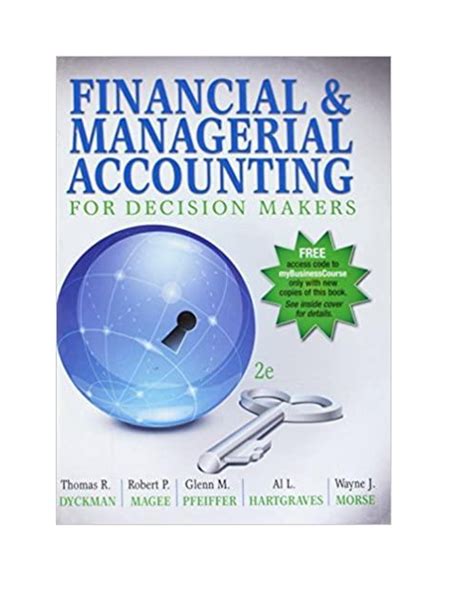 Accounting for Management 2nd Edition Reader