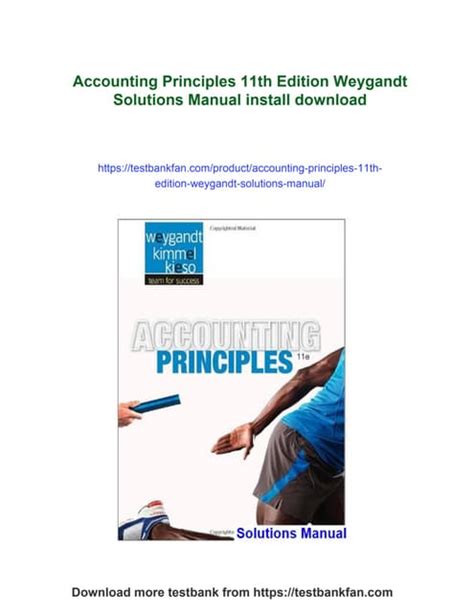 Accounting principles 11th edition weygandt answers Ebook Doc