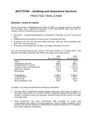 Acct3708 Final Exam Answer Epub