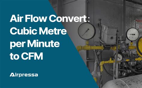 Accurately Estimating Airflow Rates: A CFM to M3/hr Converter at Your Fingertips