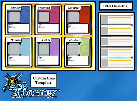 Ace Attorney Template