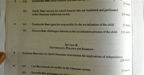 Ace the 2019 WASSCE Social Studies Exam: Comprehensive Questions and Answers