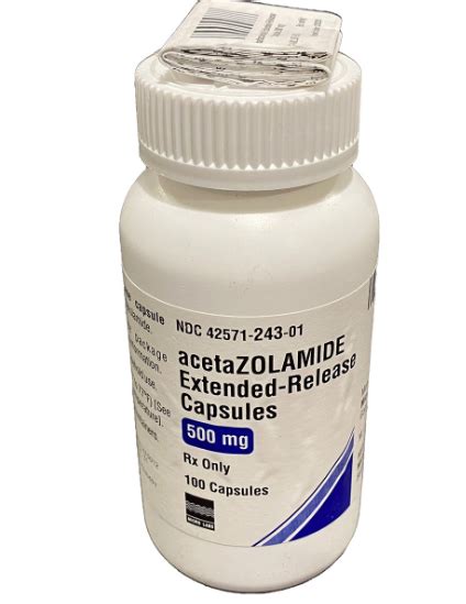 Acetazolamide: A Comprehensive Overview of Benefits, Uses, and Precautions