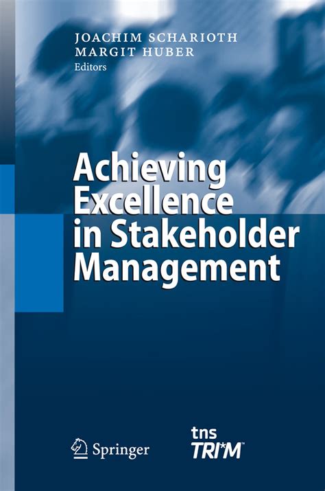 Achieving Excellence in Stakeholder Management 1st Edition PDF