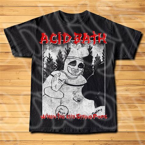 Acid Bath Band Shirts: A Symbol of Dark Imagination and Profoundly Personal Expression