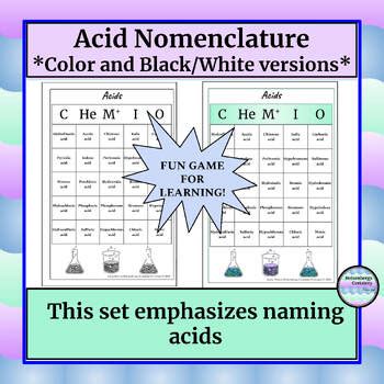 Acid Nomenclature Answer Key Epub