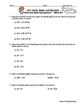 Acids Bases And Solutions Pearson Answers PDF