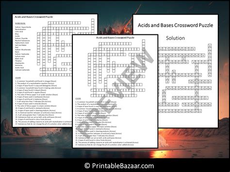 Acids Bases Crossword Answer Key Kindle Editon