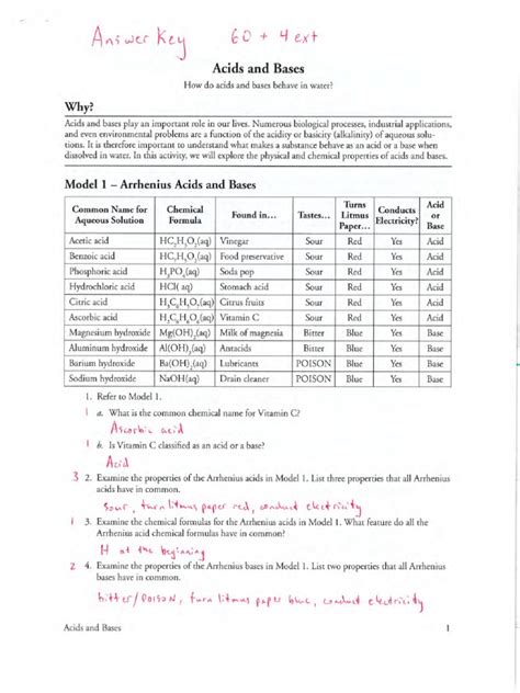 Acids Bases Salts Answer Key Pearson Kindle Editon