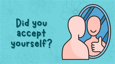 Acknowledge and accept your symptoms: