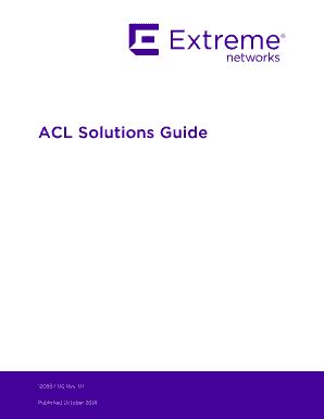 Acl Solutions Guide Extreme Networks Doc