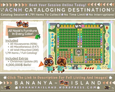 Acnh Cataloging Island