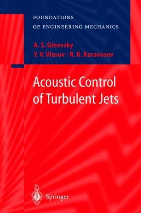 Acoustic Control of Turbulent Jets 1st Edition PDF