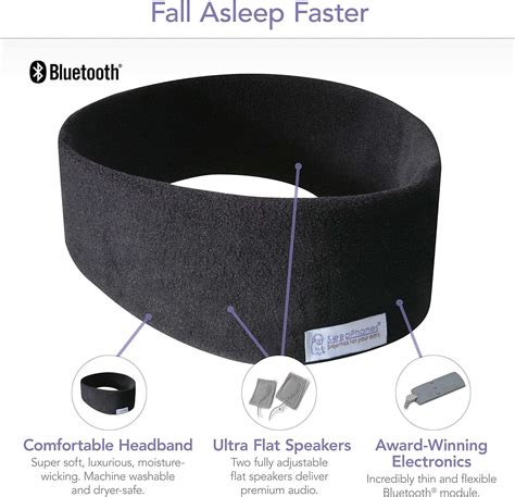 AcousticSheep SleepPhones Wireless Headphones MIdnight Reader