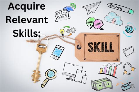 Acquire Relevant Skills: