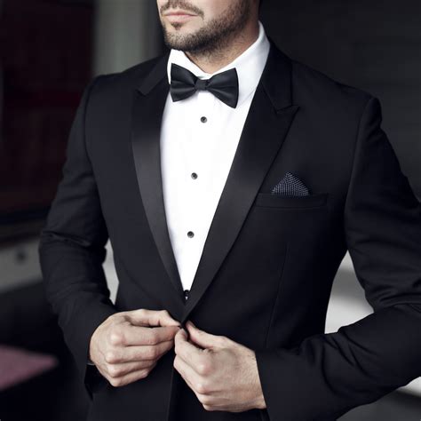 Acquire a classic tuxedo: