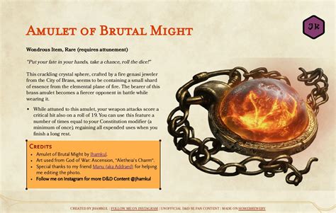 Acquire the Amulet of Magical Might: