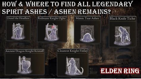 Acquiring Legendary Ashes