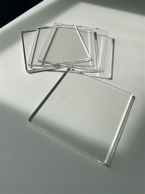 Acrylic Squares for Crafting