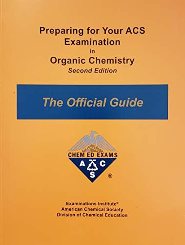 Acs Organic Chemistry Official Guide Ebook Reader